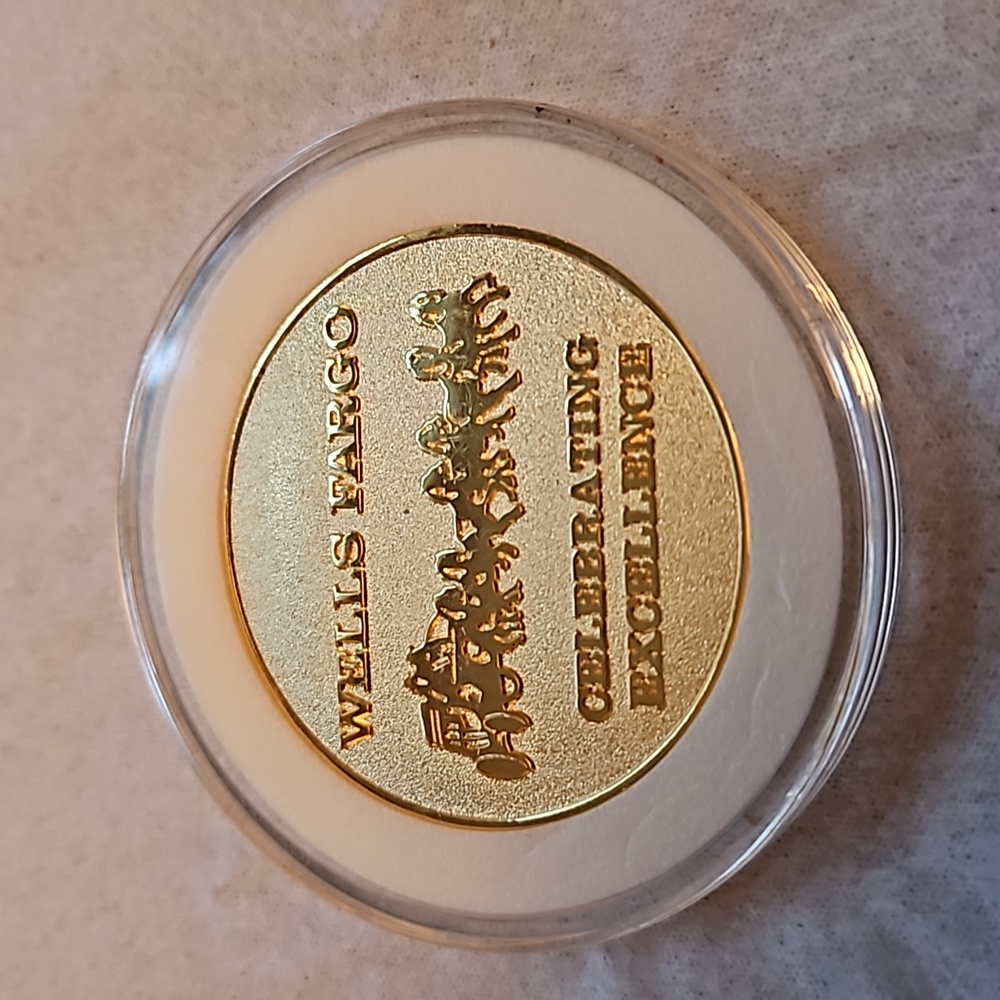 WELLS FARGO "Celebrating Excellence" Collectible Coin Commemorative 2009
